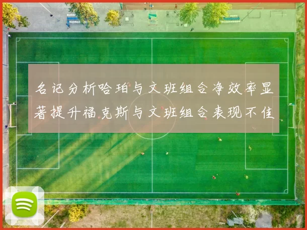 名记分析哈珀与文班组合净效率显著提升福克斯与文班组合表现不佳差距明显